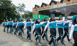 Bikin Bangga! Paskibraka asal Kaltim Kibarkan Bendera Pusaka di IKN