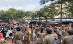 PKL Masih Nekat Berjualan di Fasum dan Fasos Pasar Pandansari Balikpapan