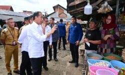 Jokowi ke Pasar Sentral Palakka di Bone, Pedagang: Seperti Mimpi
