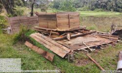 Angin Kencang Disertai Hujan Rusak Jembatan dan Rumah Warga di Krayan Selatan