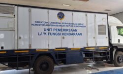 UPT PKB Dishub Samarinda Layani Uji Lokasi untuk Kereta Tempel
