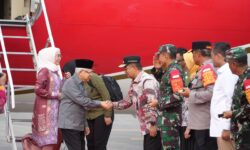 Wapres Ma’ruf Amin Tiba di Balikpapan, Menginap di Hotel Nusantara