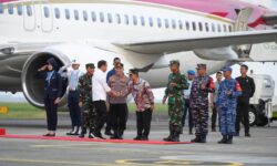 Dari Balikpapan, Presiden Jokowi ke IKN Pakai Helikopter