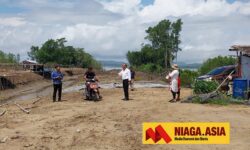 Andre Pratama Minta Kontraktor Percepat Pekerjaan Jalan Liang Bunyu – Binalawan