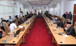 Anggota DPRD Bontang Dengarkan Pidato Kenegaraan Presiden RI