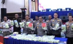Polda Kaltara Gagalkan Pengiriman 15 Kilogram Sabu dari Bulungan ke Samarinda