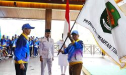 Lepas Kontingen Kaltim ke Perpanas di Solo, Akmal: Di Pundak Kalian Ada Harapan dan Doa