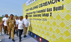 Proyek Pipa Gas Bumi Transmisi Cirebon-Semarang Tahap II 245 Kilometer Resmi Dimulai