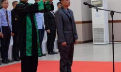 Bupati Nunukan Lantik Asmar sebagai Penjabat Sekda