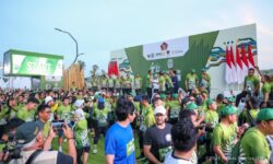 Nusantara TNI Fun Run Dibuka Jokowi, Perdana Event Lari 5 Km di Kawasan IKN