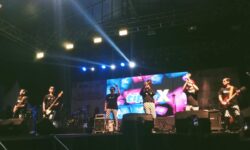 Konser Tipe-X di Panggung Pembukaan Pekan Raya Pemuda 2024, Muda Mudi Ikut Berjingkrak