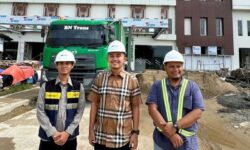 Andi Satya Adi Saputra Tinjau Progres Pembangunan RS Mulya Medika di Samarinda Seberang
