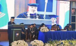 Asmin Laura Hadiri Sidang Senat Terbuka Wisuda ke II Poltek Nunukan