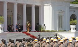 Pisah Sambut Presiden RI dari Jokowi ke Prabowo Subianto di Istana Merdeka