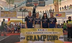 Cerita Sukses Tim Bluefin Sweeti di Kejuaraan Basket 3×3 KU-23 Putri Piala Gubernur Kaltim