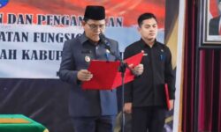 Lantik 37 Pejabat Fungsional Guru, Hanafiah : Jangan Langgar Aturan dan Khianati Kepercayaan