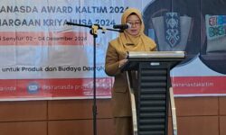 20 Pelaku UMKM Kaltim Dilatih Membuat Kriya Anyaman Rotan