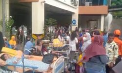 Kebakaran di RSUD Beriman Balikpapan, Petugas dan Relawan Sigap Evakuasi Pasien