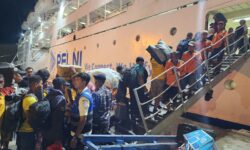 Arus Mudik Penumpang Nataru di Pelabuhan Nunukan Tidak Seramai Tahun Lalu