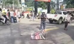 Bus Samarinda Lestari Hantam Pemotor di Balikpapan, Satu Tewas