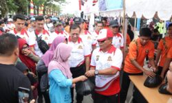 Polda Kaltara Gelar Pasar Murah di Tanjung Selor