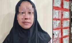 IRT Asal Soppeng Dijadikan Kurir Sabu oleh Suaminya Sendiri