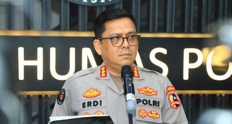 Jajaran Polri Gelar Salat Ghaib untuk 3 Anggota yang Gugur di Lampung