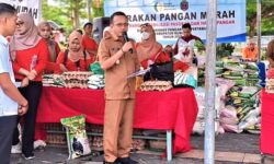 Wakil Bupati Nunukan Hermanus Buka Gerakan Pangan Murah