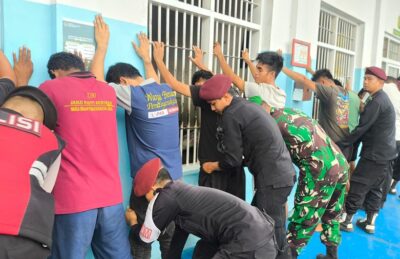 Razia di Lapas Nunukan, Petugas Temukan Besi, Botol Kaca hingga HP