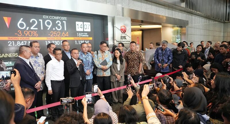 IHSG Anjlok, DPR dan Pemerintah Bersiap Ambil Langkah Pemulihan Bursa Saham