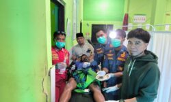 Bearing Sepeda Motor Nyangkut di Kelamin Pria Sebatik, Petugas Damkar Berhasil Melepas