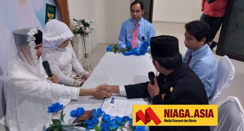 Kajari Nunukan jadi Penyelenggara dan Saksi Nikah Rudi dan Anastasia
