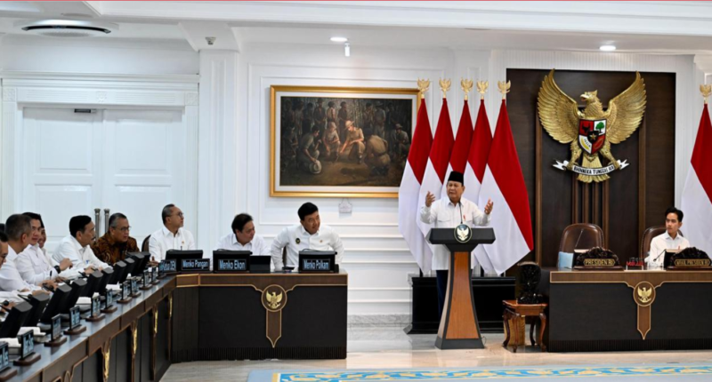 Presiden Prabowo Pimpin Sidang Kabinet Paripurna, Ini yang Dibahas