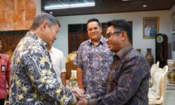 Wali Kota Rahmad Mas’ud Bertemu Hashim Djojohadikusumo Bahas Investasi Air Bersih