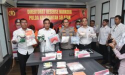 Jaringan Narkoba yang Dibongkar Polda Kalsel Terafiliasi Fredy Pratama