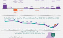 Inflasi di Kaltim Langsung Melejit
