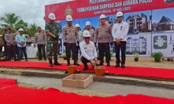46 Asrama Polisi di Samarinda Mulai Dibangun, Target Selesai Dalam 8 Bulan