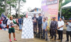 Gubernur: Ekshibisi Triathlon 2025 Momentum Membangun Wilayah Perbatasan