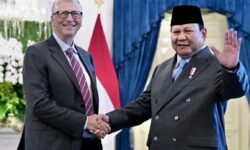 Prabowo Terima Kunjungan Bill Gates di Istana Merdeka