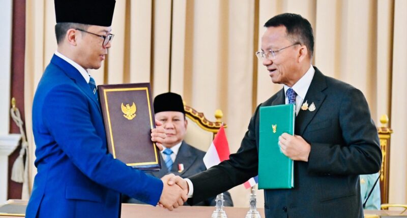 Indonesia-Thailand Setujui MoU Kesehatan