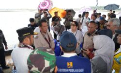 Mentan Tinjau Kegiatan dan Kawasan Pertanian di Penajam Paser Utara