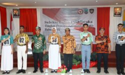 Gubernur Zainal Pacu Semangat Calon Paskibraka Tingkat Nasional