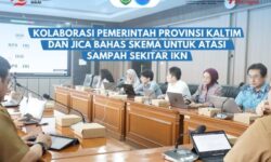 Pemerintah Provinsi Kaltim dan JICA Bahas Skema Atasi Sampah Sekitar IKN