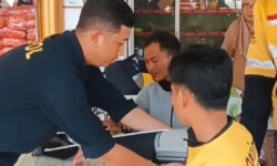 HUT Bhayangkara ke-79, Polres Tarakan Gelar Pemeriksaan Kesehatan Gratis Khusus Ojol