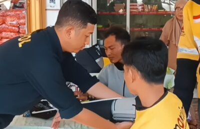 HUT Bhayangkara ke-79, Polres Tarakan Gelar Pemeriksaan Kesehatan Gratis Khusus Ojol