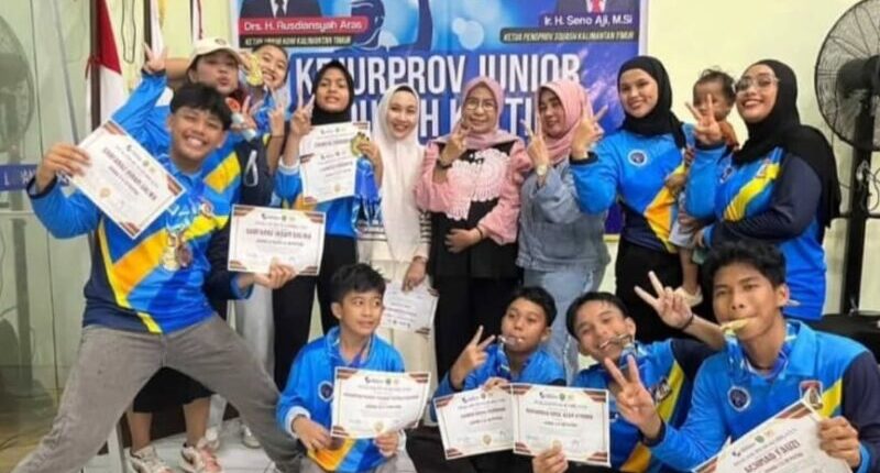 Squash Junior Balikpapan Sabet 4 Emas di Kejurprov Kaltim, Siap Tampil di Kejurnas
