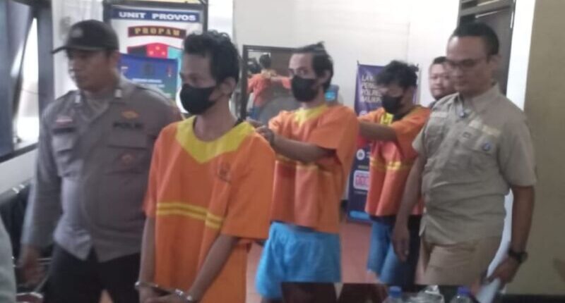 Polisi Ringkus Pelaku Pengeroyokan Depan Rocket Chicken KM 5 Balikpapan