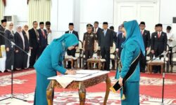 Andi Deezca Resmi Jabat Ketua TP PKK Kukar 2025–2030