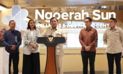 Prabowo Resmikan Fasilitas Kesehatan Estetika Modern Kolaborasi RI-Korsel di Bali