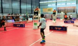 Bupati Irwan Sabri Buka Turnamen Bulutangkis Putra Tunggal Cup II 2025